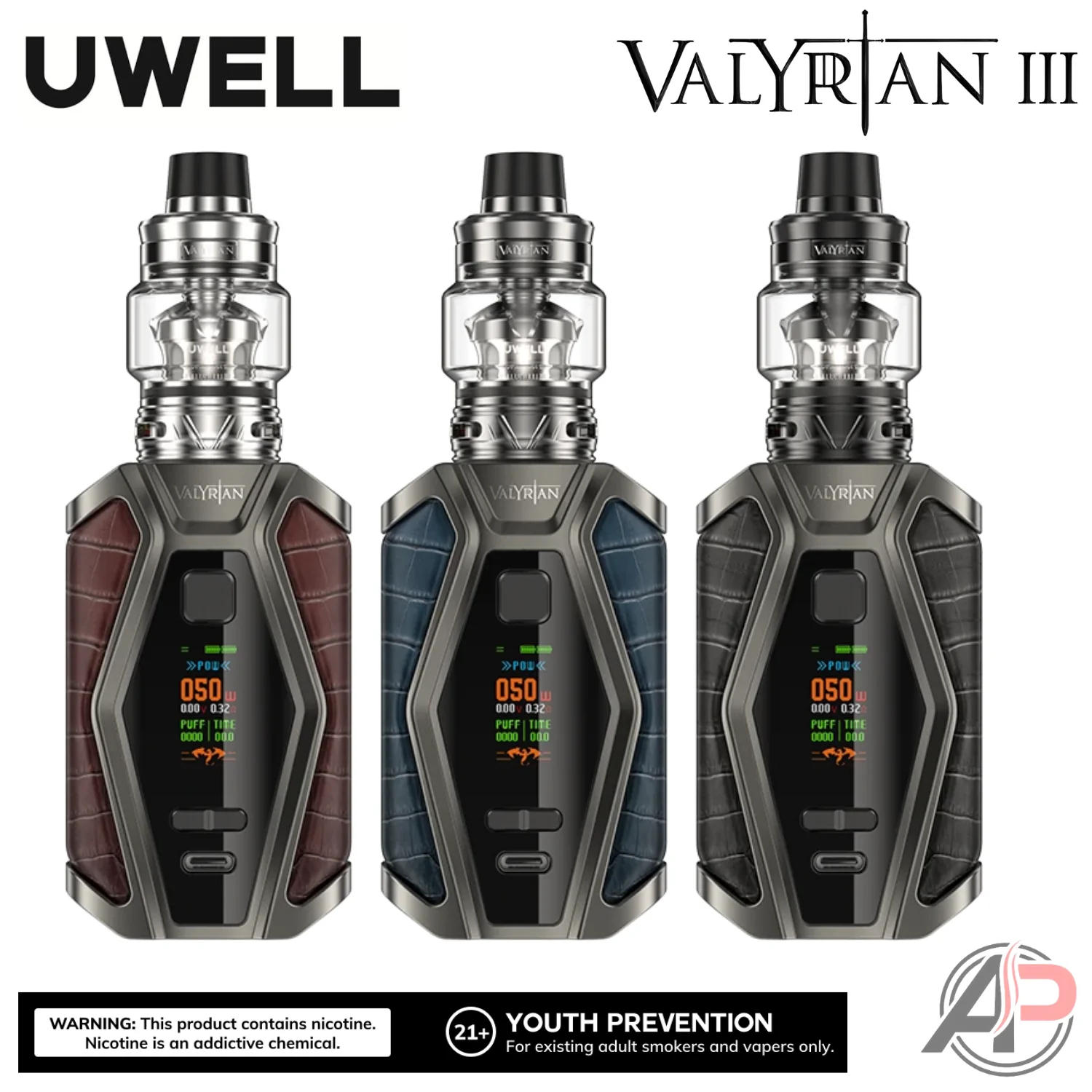 Uwell Caliburn Pods & Vape Starter Kits